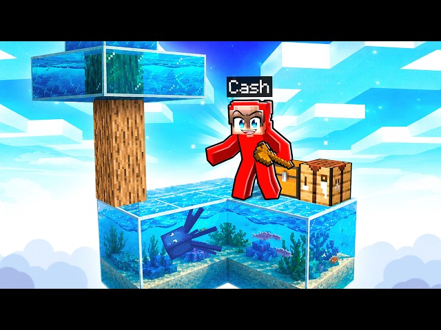 Stranded on a WATER SKYBLOCK!