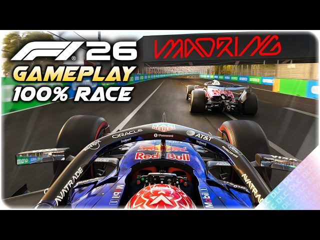 F1 26 Gameplay: 100% Race at the NEW Madrid Circuit - LAST to ? Max Verstappen Challenge