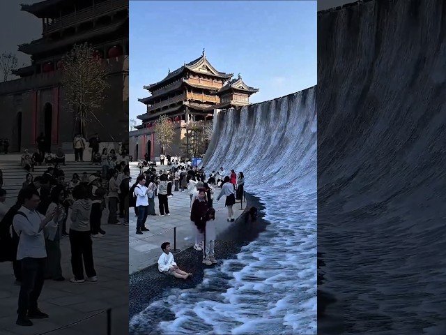 Amazing fountain created by the Chinese. #amazing #shorts #viral #trending #facts #foryou #ytshorts