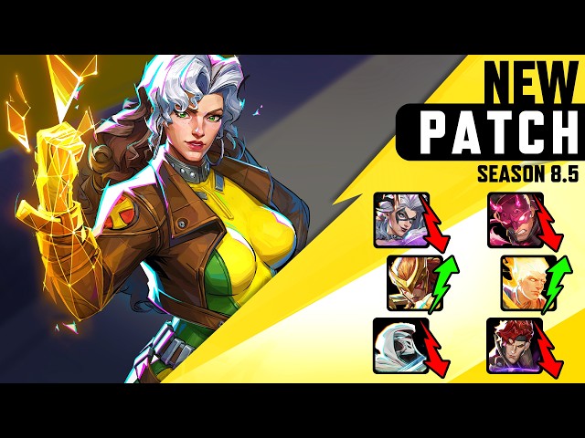 First Look at Every Hero Balance Change in Season 8.5 | Best Patch EVER Breakdown | Marvel Rivals