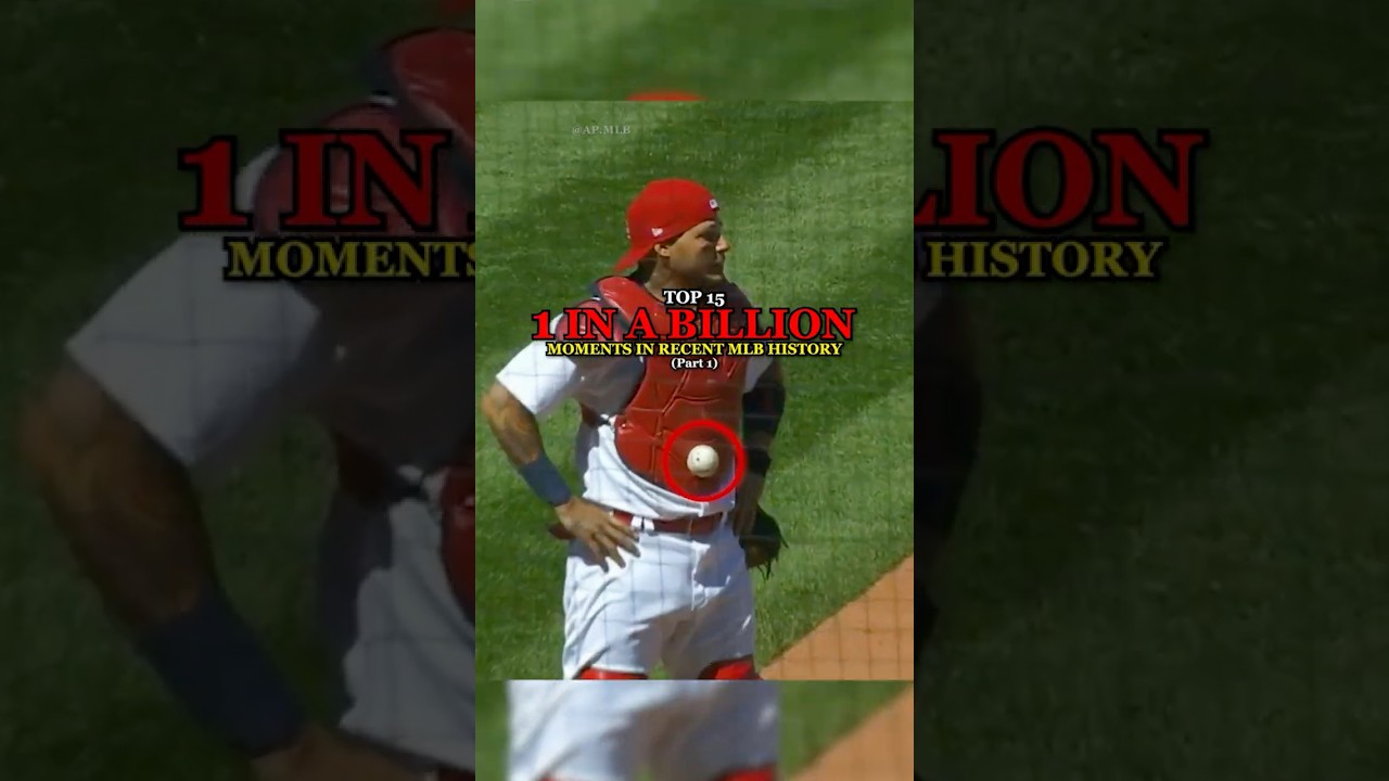 Top 15 1 In A Billion Moments in MLB History | Part 1
