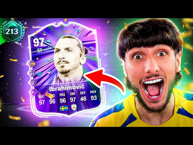 I Made Ibrahimovic The Best Card In FC26!