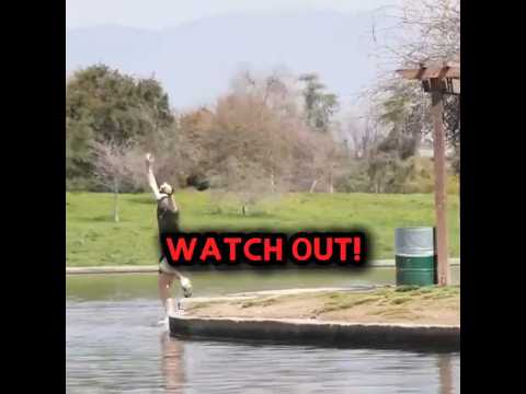 How did Airrack Walk on Water?! - Airrack #shorts #prank #funny #usa