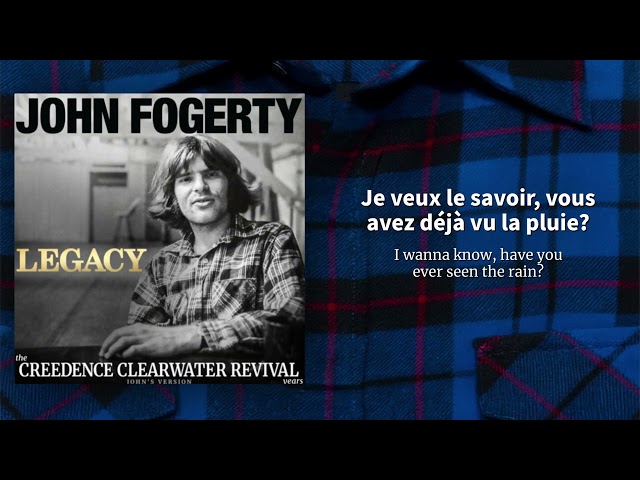 John Fogerty - Have You Ever Seen The Rain (French Lyric Video / Paroles en Français)