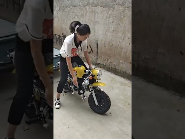 Super mini bike riding💯#amazing#super#oddlysatisfying #shorts