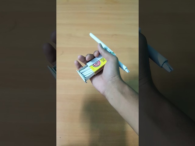 amazing paper gun || Machis box gun #shorts #craft #gun #viral
