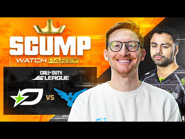 OPTIC TEXAS vs CAROLINA ROYAL RAVENS!! SCUMP WATCH PARTY - CDL MAJOR 4 QUALIFIERS WEEK 2