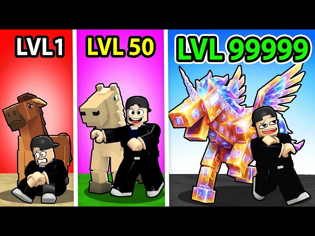 Getting a 1 in 9,371,812 Horse in Roblox Horse RNG