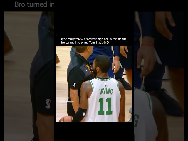 Did Kyrie overreact?🤔😬