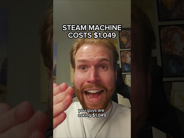 STEAM MACHINE COSTS $1,049 #shorts