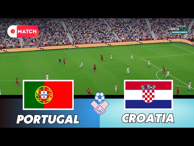 PORTUGAL vs CROATIA | World Cup 2026 Match Simulation | eFootball PES 21 Gameplay
