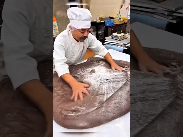 He Almost Ruined The Cake 😱 #shorts #cake #trick #amazing