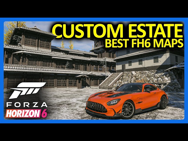 Forza Horizon 6 : The BEST Custom Garages, Estates & Maps!!