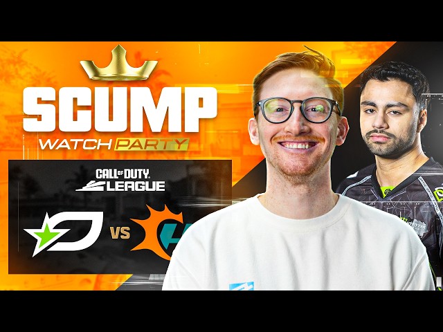 OpTic TEXAS vs MIAMI HERETICS!! SCUMP WATCH PARTY - CDL MAJOR 4 QUALIFIERS WEEK 1