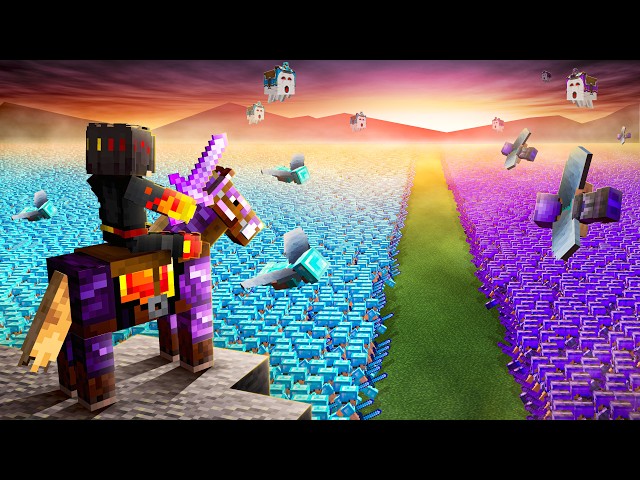 1000 VS 1000 Player Minecraft Civil War