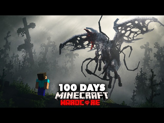 I Spent 100 Days in an Parasite Colony in Hardcore Minecraft
