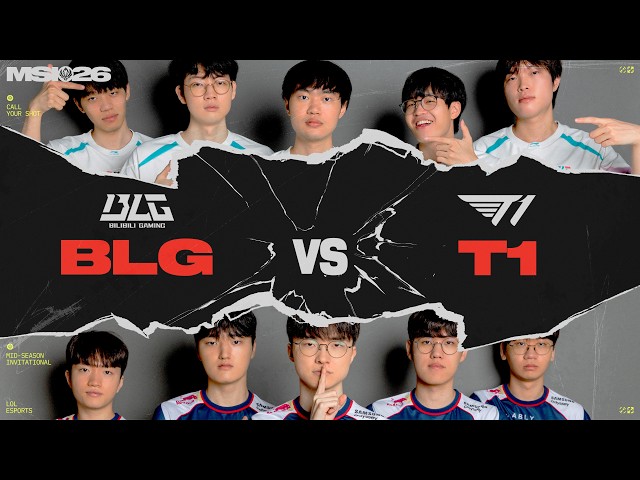 BLG vs T1 | MSI 2026 |  Bracket Stage Day 2
