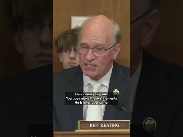 "What comes around goes around Mr. Chairman" - Rep. Keating has heated exchange in Rubio testimony