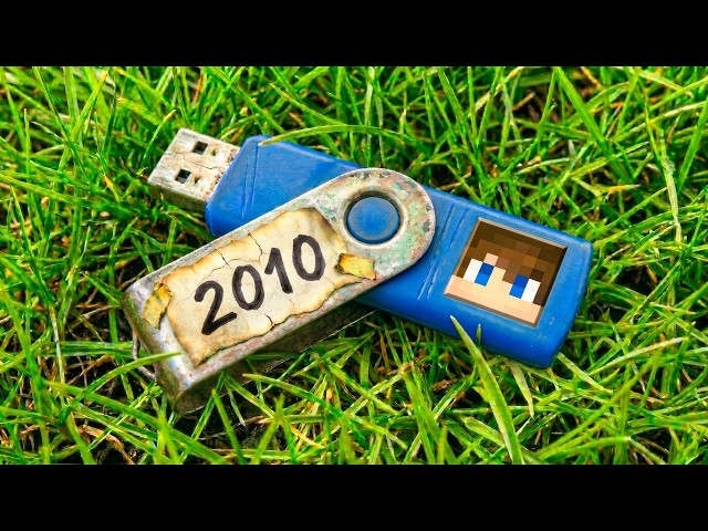 I Found my Minecraft USB from 16 years ago...