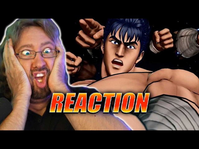MAX REACTS: KENSHIRO Trailer/Gameplay - FATAL FURY COTW