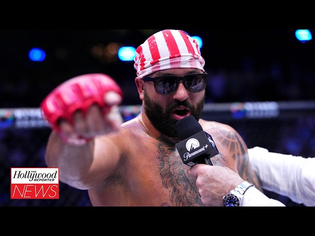 UFC Fighter Declares "Michelle Obama Is a Man" After Winning Match at White House | THR News