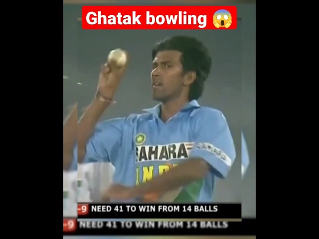 unbelievable bowling Balaji vs pak 😱 #shorts #cricket #viral