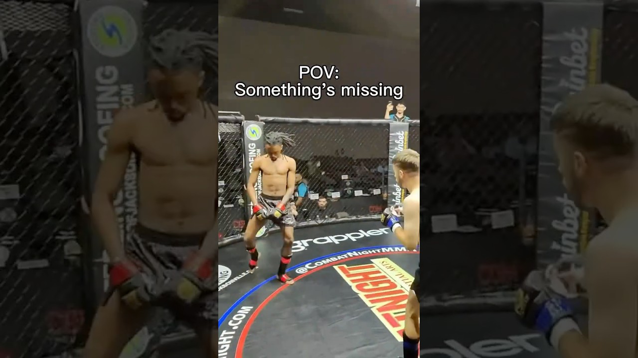 Equipment malfunction 🥴 #mma #fighter #equpment #coach #mixedmartialarts #martialarts