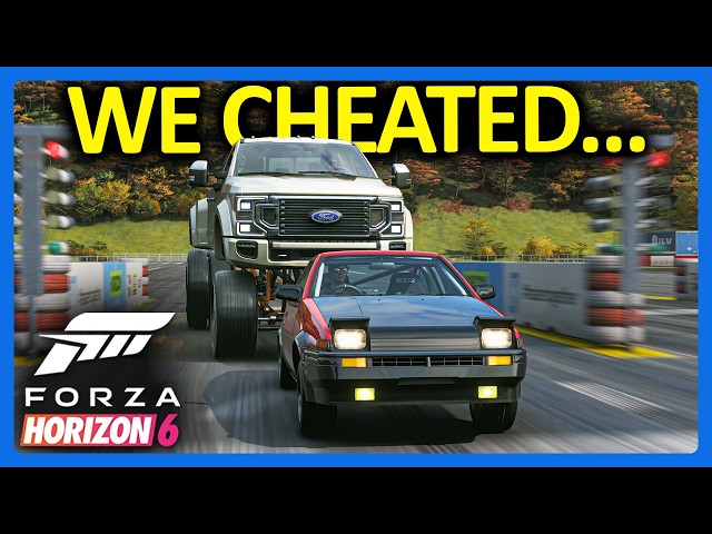 Forza Horizon 6 : We CHEATED to Break World Records...