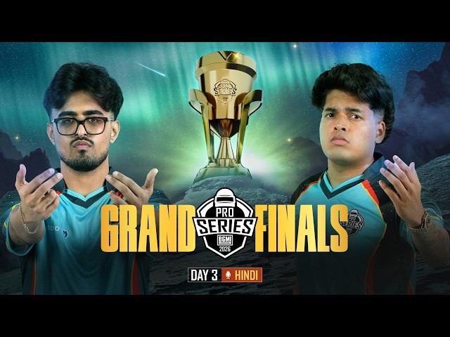 [HINDI] BMPS 2026 | GRAND FINALS | Day 3 #BGMILIVE