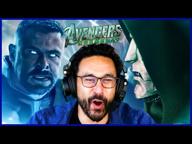 AVENGERS: DOOMSDAY TRAILER REACTION!! Doctor Doom Is Finally Here!