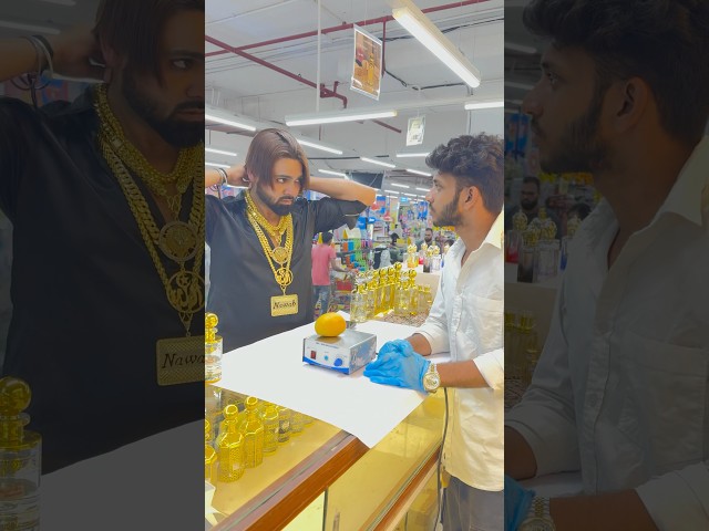 Golden guy gifted me gold 😨 #trending #shorts #catchysmells #itmaaz #perfumer  #youtuber #perfume