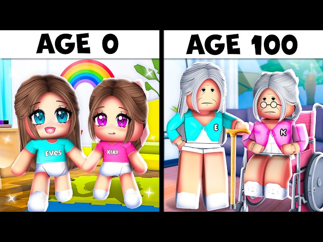 We Lived From 0 To 100 YEARS OLD In Roblox..(Brookhaven)