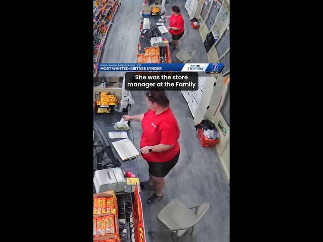 Video shows Omaha store manager accused of stuffing thousands of dollars in her shorts