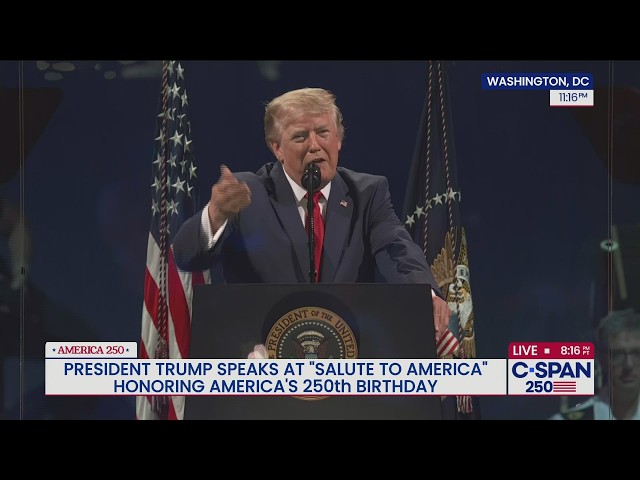 America 250: "Salute to America" on National Mall