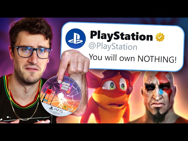 The War Against Video Game Ownership (Ft. Playstation & Sony)