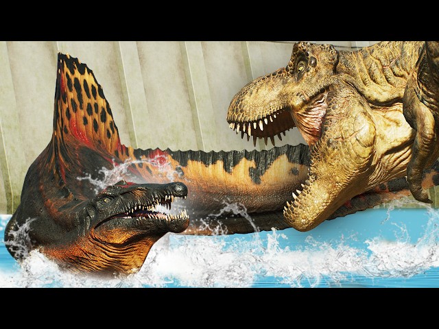 🔲 REBIRTH DLC HUGE SHOWCASE | D. Rex, T. Rex, Spino & More! Jurassic World Evolution 3