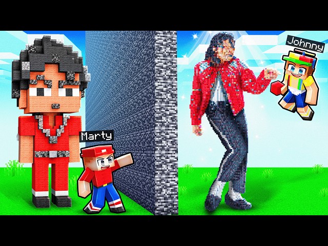 I Cheated With MICHAEL JACKSON in Minecraft Build Battle!