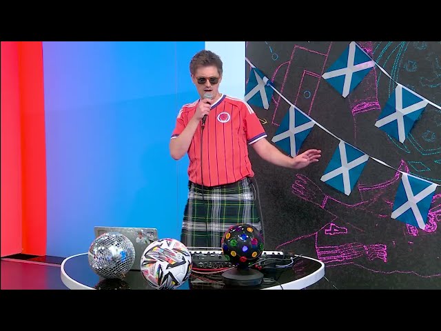 Very Unofficial Scotland World Cup song LIVE on Sky Sports