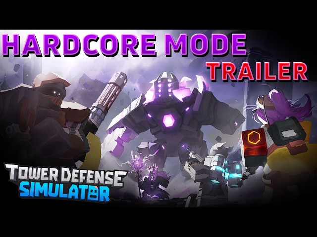 Hardcore Rework Trailer | Tower Defense Simulator