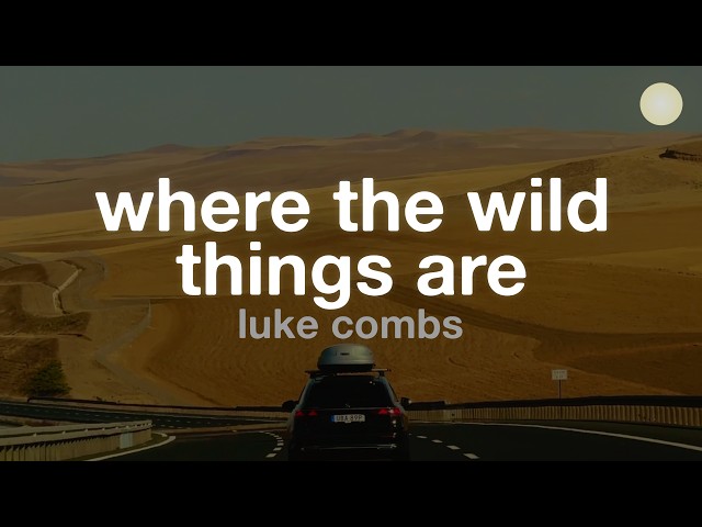Luke Combs - Where the Wild Things Are (Lyrics)