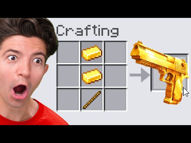Minecraft, But Crafts Are GUNS!