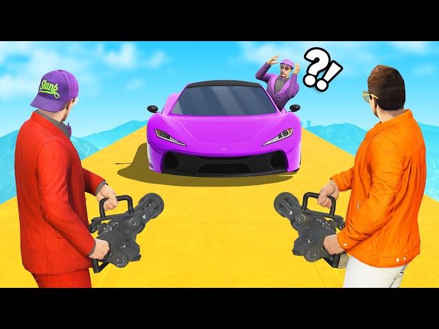 GTA 1V1 Race But We Trolled My Best Friend...