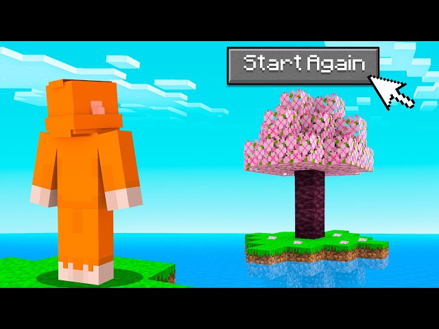 Starting Over in Minecraft Cherry Island