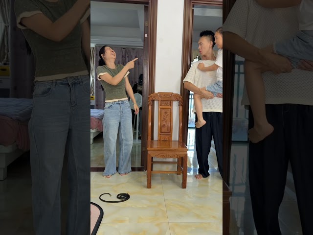 After mocking my daughter for being timid, I was actually startled myself