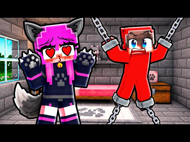 KIDNAPPED By a WOLF GIRL in Minecraft!