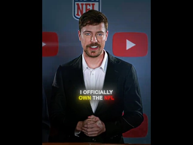 MrBeast Is The New NFL Owner !🔥🤯  #mrbeast #edit