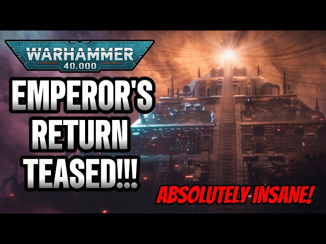 New Trailer Teases The Emperor's Godhood and Return to Warhammer 40K