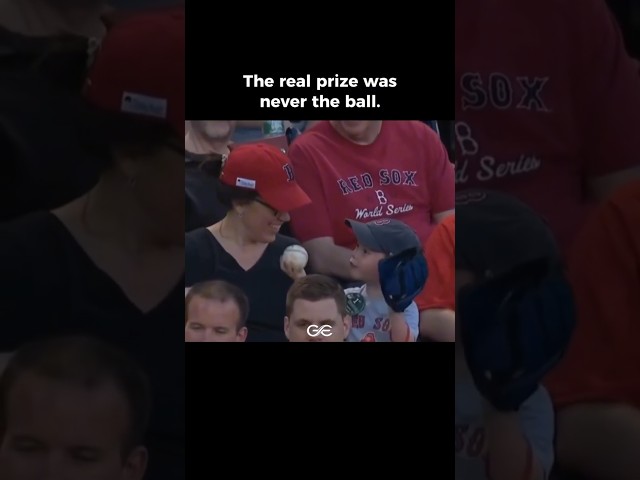 He Gave The Ball Away 🥹⚾