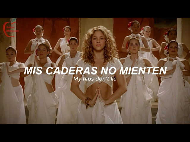 Shakira ft. Wyclef Jean - Hips Don't Lie (sub. español + lyrics) #LasCaderasNoMienten