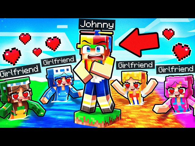 1 Second = GIRLFRIENDS RISING in Minecraft!